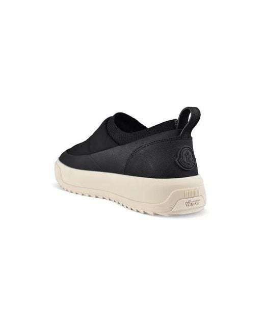Moncler Black Slip On Altive Sneakers