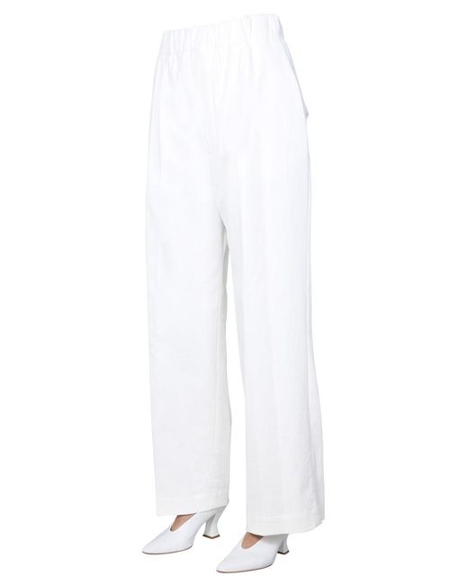 Jejia White Wide Trousers