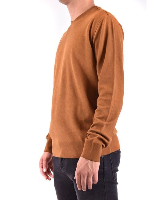 Pulls Marron Clair Paolo Pecora pour homme en coloris Brown