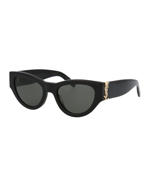 Saint Laurent Black Sl M94 Sunglasses