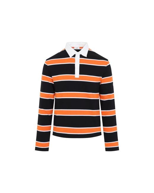 Céline Black Polo Shirt