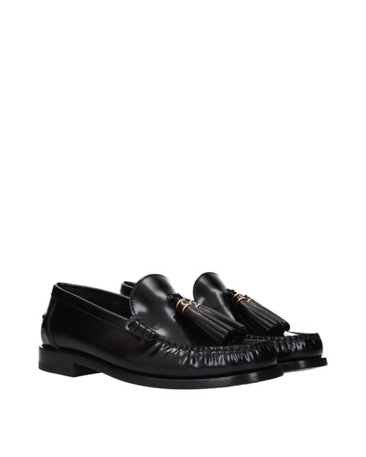 Dior Black D Academy Loafers Leather