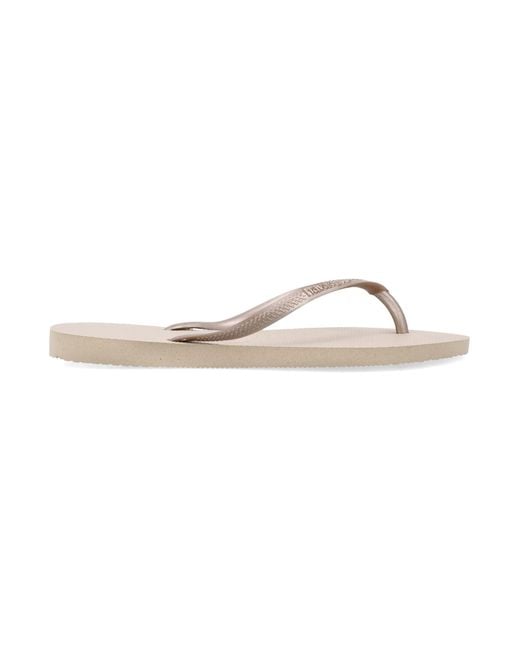 Havaianas White Flat Shoes