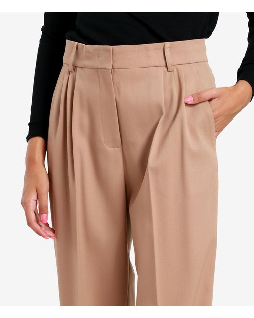 Erika Cavallini Semi Couture Natural Trousers