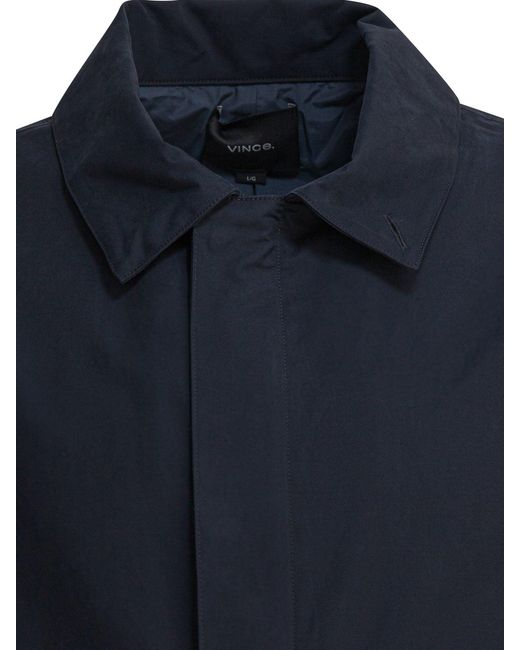 Vince Blue Nylon Jacket
