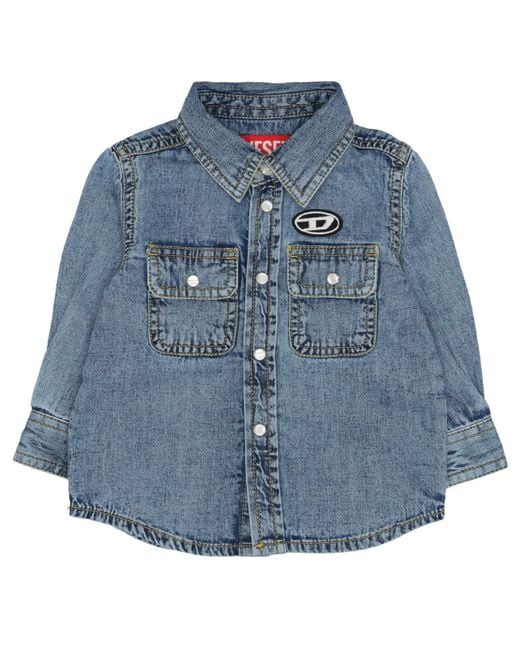 DIESEL Blue Shirts