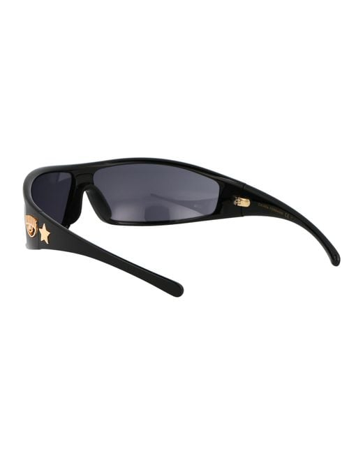 Chiara Ferragni Black Sunglasses