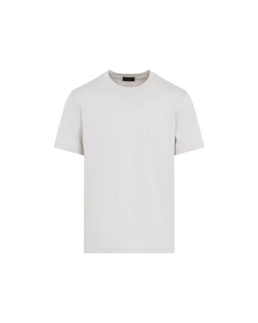 Moncler White S/S T Shirt