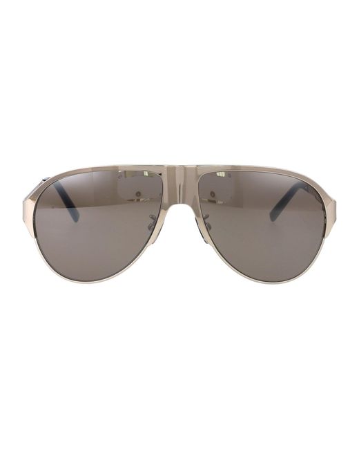Givenchy Gray Bold Metal Sunglasses