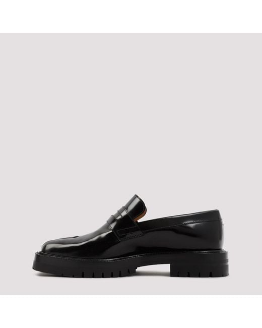 Maison Margiela Black Tabi County Loafer