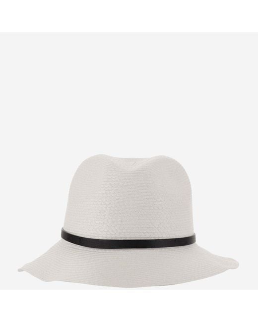 Filippo Catarzi 1910 White Paper Blend Hat