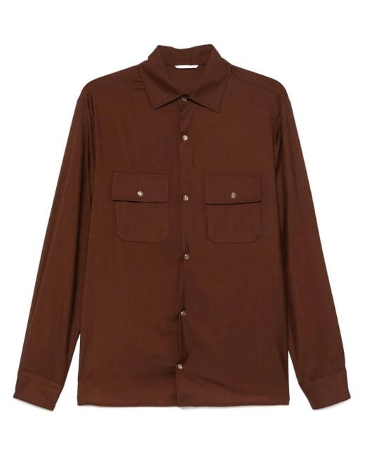 Marco Pescarolo Overjacket in het Brown voor heren