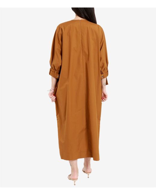 Max Mara Jurken Camel in het Brown