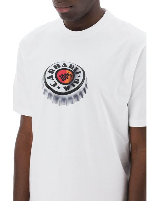 "Cape de bouteille de t-shirt" Carhartt pour homme en coloris White
