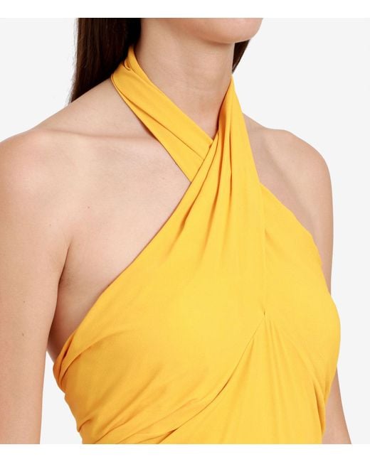 Semicouture Yellow Dresses
