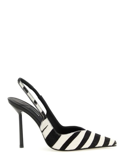 Le Silla Black 'Vivienne' Slingback