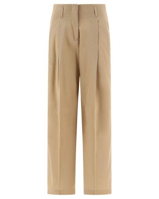 Pantaloni "flavia" d'oca d'oro " di Golden Goose Deluxe Brand in Natural
