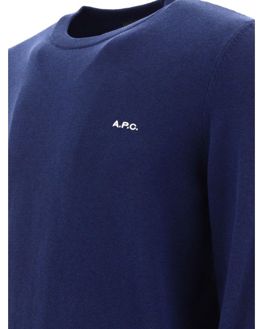A.P.C. "Mayeul" Pullover in Blue für Herren