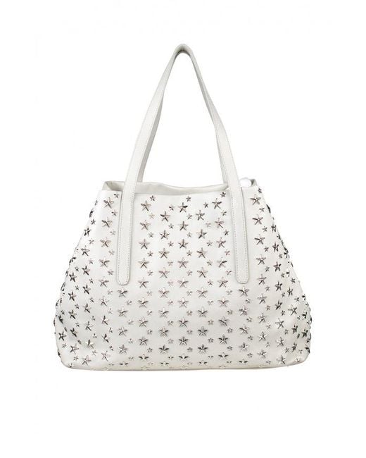 Jimmy Choo Gray Tote Bag