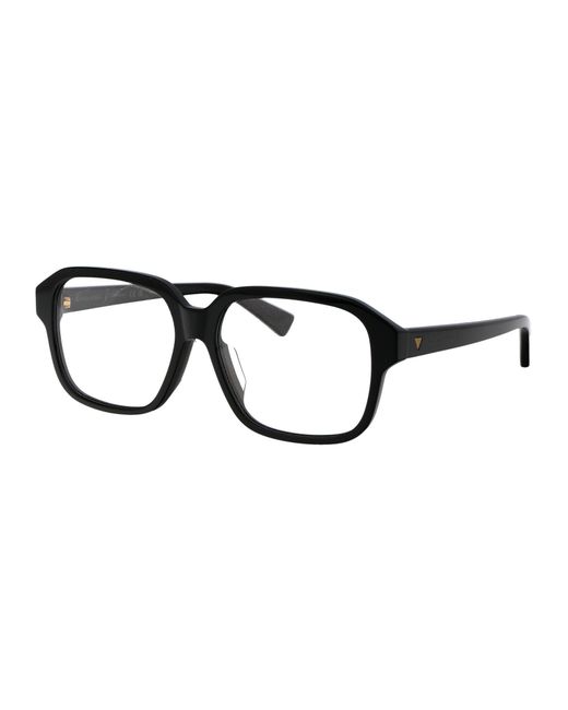 Bottega Veneta Black Acetate Optical Glasses