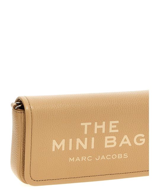 Marc Jacobs Natural 'The Leder Mini Bag' Crossbody Bag '