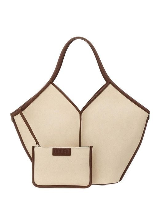 Hereu Natural Calella Canvas Tote Bag