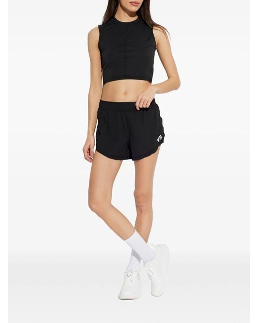 Y-3 Black W Run Short Rc