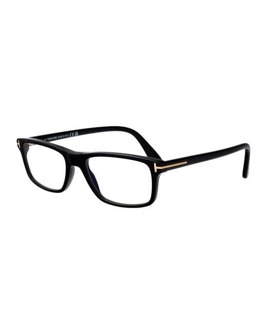 Tom Ford Brown Rectangular Optical Ft6119 B 001 for men