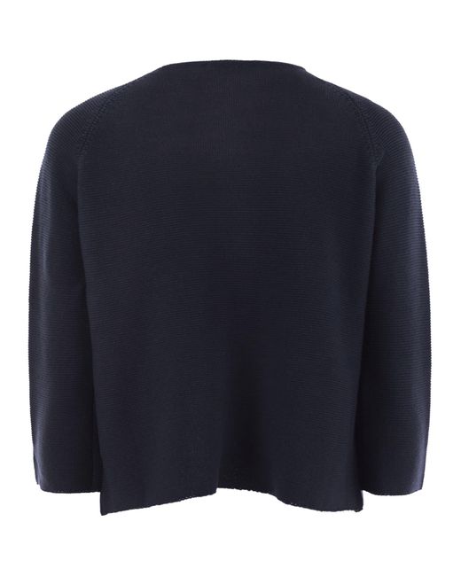 Sweador de hilo de algodón de Mara de fin de semana Mara Addotto Weekend by Maxmara de color Blue