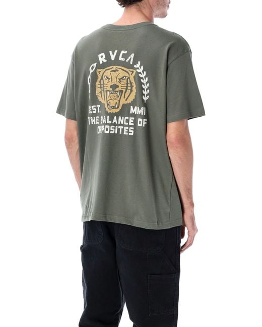 RVCA Gray Squadron T-Shirt for men