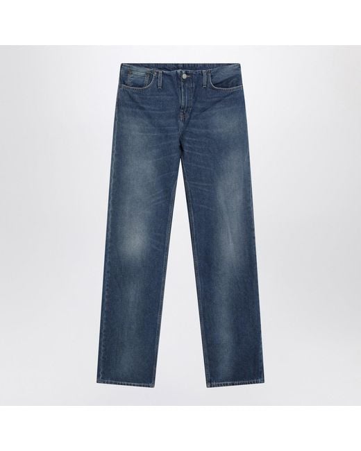 Acne Blue Denim Trousers