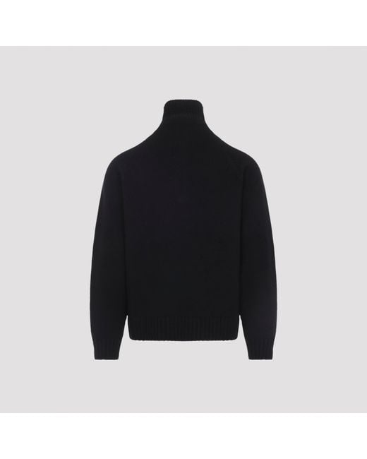 Tom Ford Half Zip Sweater in het Black