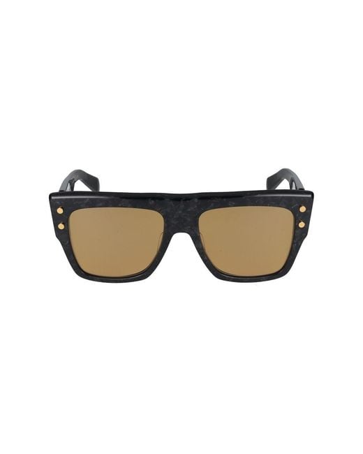Balmain Pink Sonnenbrille BPS 100 g 56 B I Blk GLD /18/145