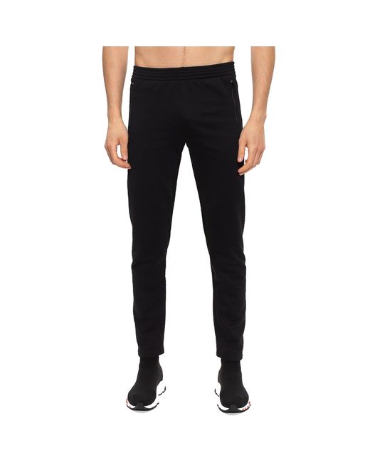 Balenciaga Black Cotton Pants for men