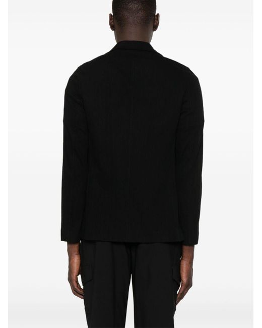 Circolo 1901 Black Cotton Single-Breasted Jacket