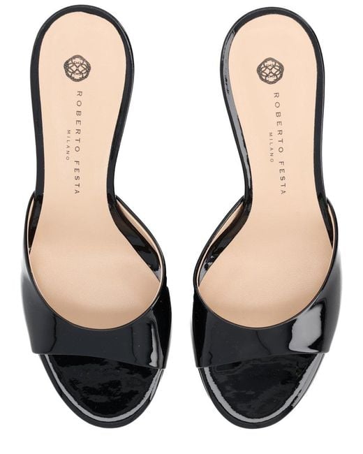 Roberto Festa Metallic "boa Liz" Décolleté Shoe