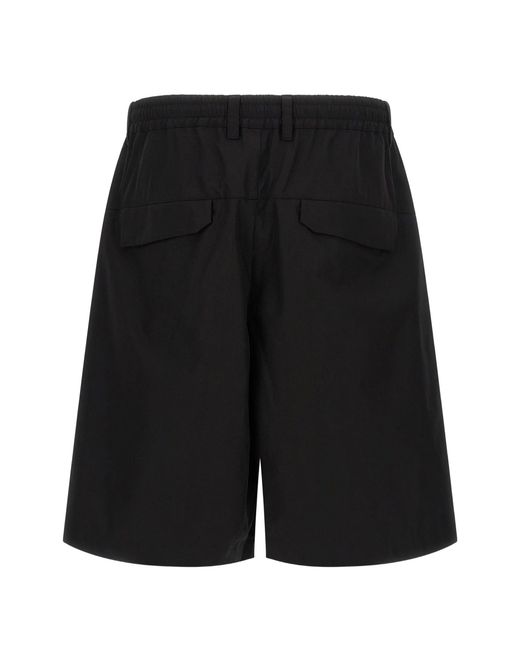C P Company Black Bermuda for men
