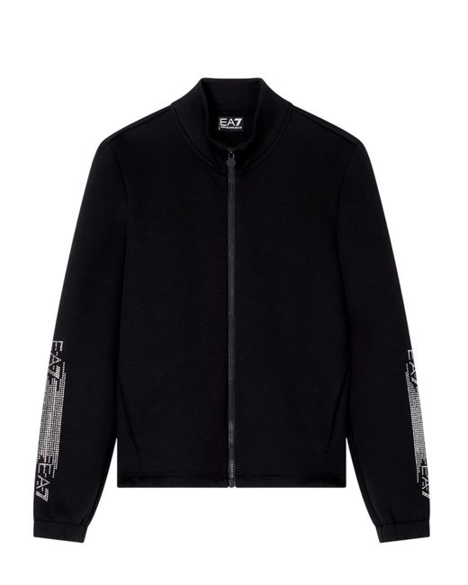 EA7 Truien Zwart in het Blue