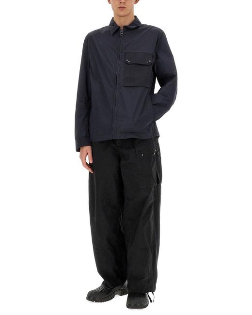 C P Company Blue Mid Layer Jacket