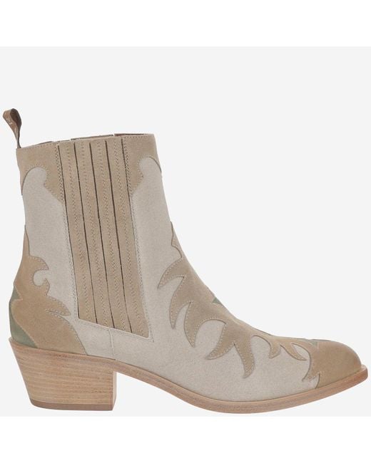 Botas de tobillo de gamuza Sartore de color Brown