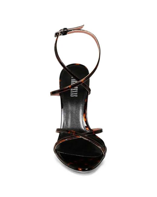 Paris Texas Brown Nina Wedge Sandals