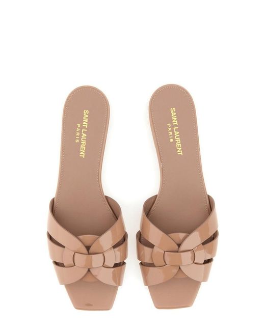 Saint Laurent Natural Sandal "Nu Pieds Tribute 05"
