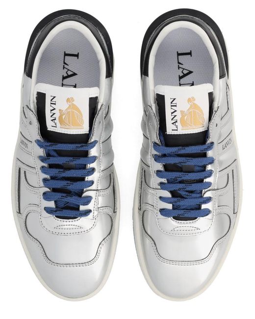 Lanvin White Clay Sneakers