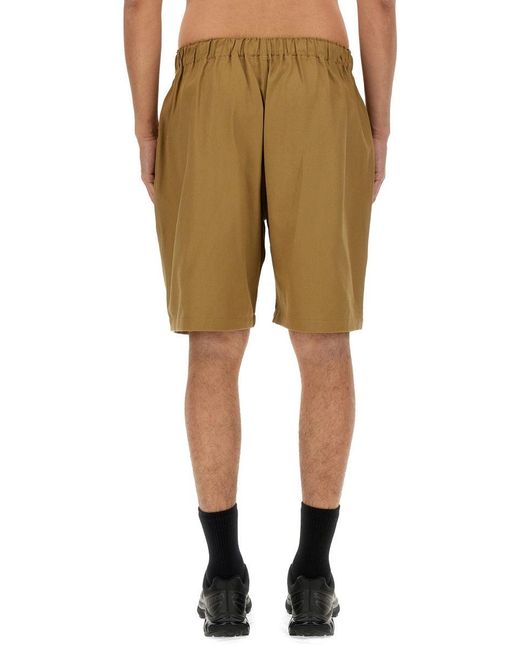 South2 West8 Natural Cotton Bermuda Shorts for men