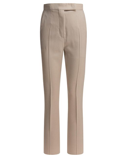 Pantalon Max Mara en coloris Natural