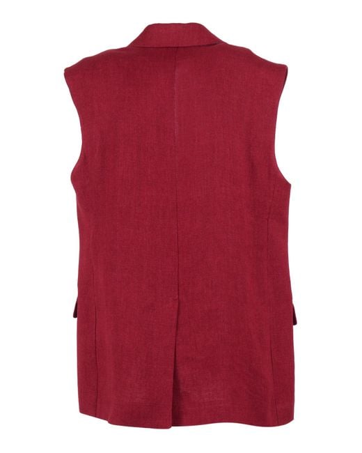 Max Mara Red Vest