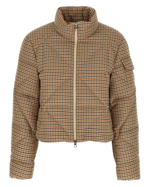 'Keros' Down Jacket Moncler de color Brown