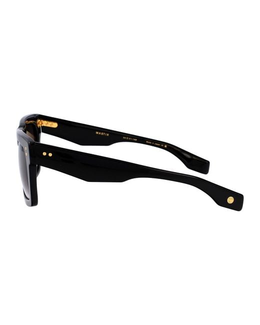 Dita Eyewear Black Squared Sunglasses Dts712 A 01 Blk