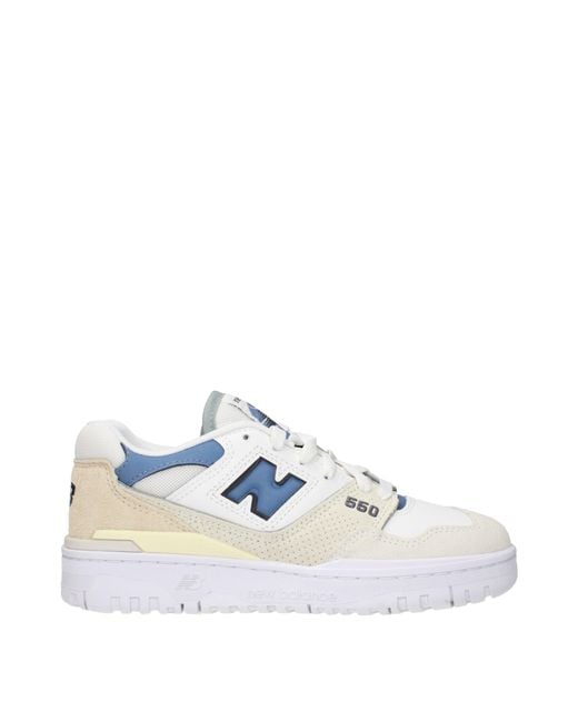 New Balance Blue Sneakers 550 Leather/Sugar Paper