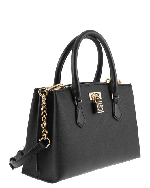 Michael Kors Black Ruby Small Saffiano Leather Handbag